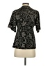 Kate Hill 100% Polyester Black Short Sleeve Top Size S - photo 2