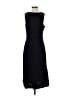 Universal Thread Solid Black Casual Dress Size M - photo 2