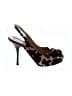 Giuseppe Zanotti Animal Print Brown Sandals Size EU 37 - photo 1