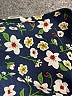 Unbranded 100% Polyester Floral Blue Black Casual Dress Size S (estimated) - photo 7