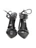 PrettyLittleThing Gray Black Sandals Size 7 - photo 2