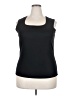 Fashion Bug Black Tank Top Size XXL (estimated) - photo 1