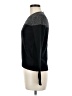 Theory 100% Cashmere Color Block Black Cashmere Pullover Sweater Size M - photo 5