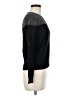 Theory 100% Cashmere Color Block Black Cashmere Pullover Sweater Size M - photo 4