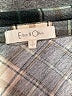 Eden & Olivia Plaid Gray 3/4 Sleeve Button-Down Shirt Size S - photo 7