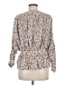 FRAME 100% Silk White Ivory Long Sleeve Blouse Size M - photo 2