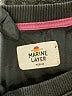 Marine Layer 100% Cotton Color Block Black Pullover Sweater Size M - photo 6