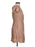 Universal Thread 100% Rayon Polka Dots Tan Casual Dress Size XS - photo 4
