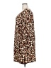 Tacera Animal Print Brown Casual Dress Size 2X - photo 5