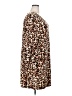 Tacera Animal Print Brown Casual Dress Size 2X - photo 4