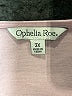 Ophelia Roe 100% Polyester Pink Sleeveless Top Size 3X - photo 7