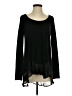 Sun & Shadow Black Long Sleeve Top Size M - photo 1
