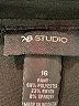 AB Studio Solid Black Active Pants Size 16 - photo 7