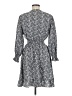 Unbranded Paisley Gray Casual Dress Size M - photo 2