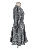 Unbranded Paisley Gray Casual Dress Size M - photo 4