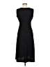 Unbranded 100% Polyester Solid Black Cocktail Dress Size M - photo 2