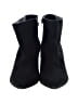Kensie 100% Leather Black Ankle Boots Size 8 1/2 - photo 2