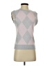 Unbranded 100% Acrylic Argyle Gray Sweater Vest Size XS (estimated) - photo 1