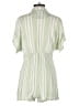 Minkpink Stripes Green Romper Size M - photo 2