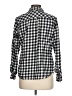Croft & Barrow 100% Cotton Checkered-gingham Black Long Sleeve Button-Down Shirt Size L - photo 2
