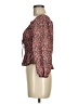 Zara Brown Long Sleeve Blouse Size M - photo 5
