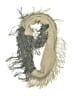 Unbranded Gray Tan Scarf One size - photo 1