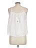 La Reyna 100% Polyester White Sleeveless Blouse Size L - photo 2