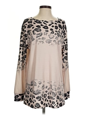 Tickled Teal Long Sleeve T-Shirt (view 1)