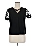 Shein Black Short Sleeve Top Size 6 - photo 1