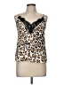 Socialite 100% Polyester Ivory Sleeveless Top Size M - photo 1