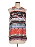 Emma & Olivia 100% Polyester Red Sleeveless Blouse Size L - photo 1