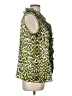 Serenade 100% Polyester Animal Print Green Sleeveless Blouse Size L - photo 4