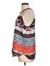 Emma & Olivia 100% Polyester Red Sleeveless Blouse Size L - photo 5