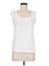 Nine West White Sleeveless Blouse Size M - photo 1