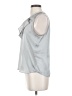 CAbi 100% Polyester Gray Sleeveless Blouse Size XS - photo 5