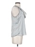 CAbi 100% Polyester Gray Sleeveless Blouse Size XS - photo 4