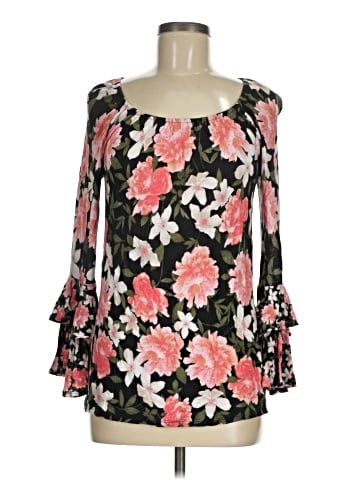 INC International Concepts 3/4 Sleeve Blouse (view 1)