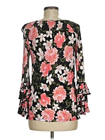 INC International Concepts 3/4 Sleeve Blouse (view 2)
