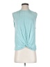 Zella Teal Sleeveless Top Size S - photo 1