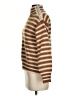 J.Crew Stripes Brown Turtleneck Sweater Size S - photo 5