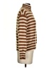 J.Crew Stripes Brown Turtleneck Sweater Size S - photo 4