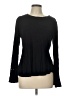Kaari Blue Black Long Sleeve Top Size L - photo 1