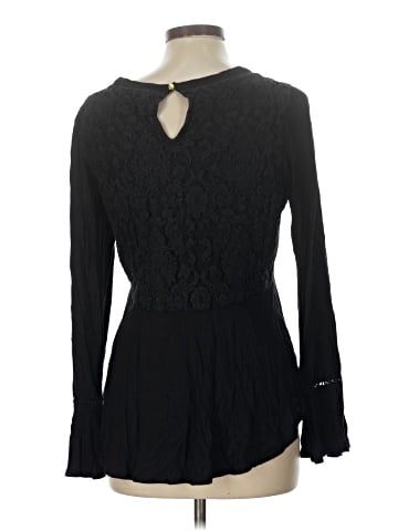 Kaari Blue Long Sleeve Top (view 2)
