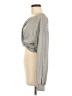 Shein 100% Polyester Gray Long Sleeve Top Size 6 - photo 5