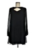 BCBGeneration Solid Black Casual Dress Size M - photo 1