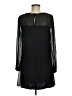 BCBGeneration Solid Black Casual Dress Size M - photo 2