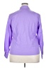Assorted Brands 100% Polyester Purple Long Sleeve Blouse Size 18 - photo 2