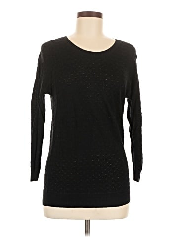 August Silk Pullover Sweater (view 1)