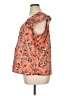 NY Collection 100% Polyester Orange Short Sleeve Blouse Size XL - photo 5