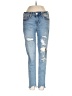 American Eagle Outfitters Hearts Blue Jeans Size 4 short - photo 1